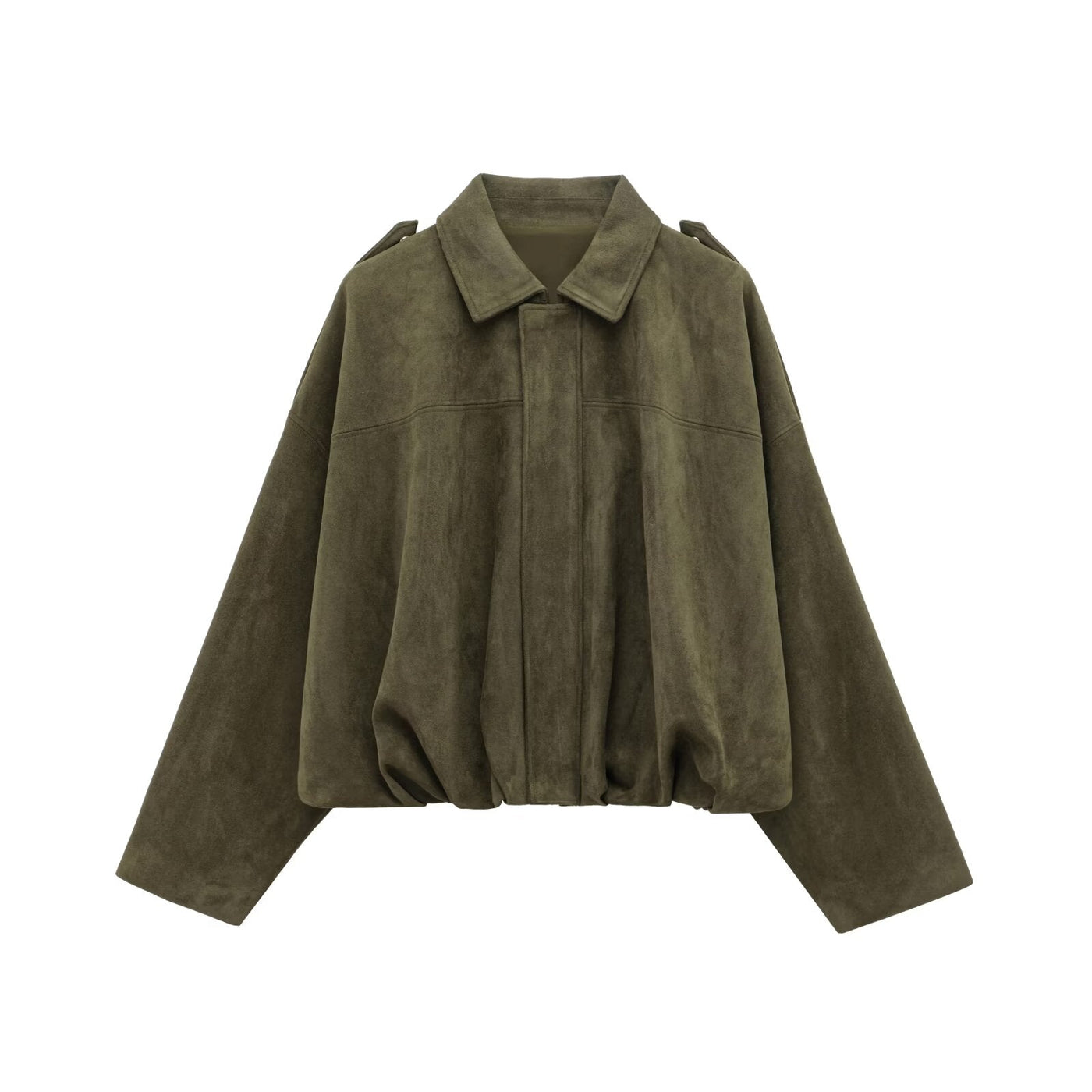 FAUX BOMBER JACKET